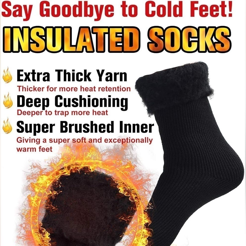 NEW Busy Socks Unisex Thermal Socks - Picture 3 of 5